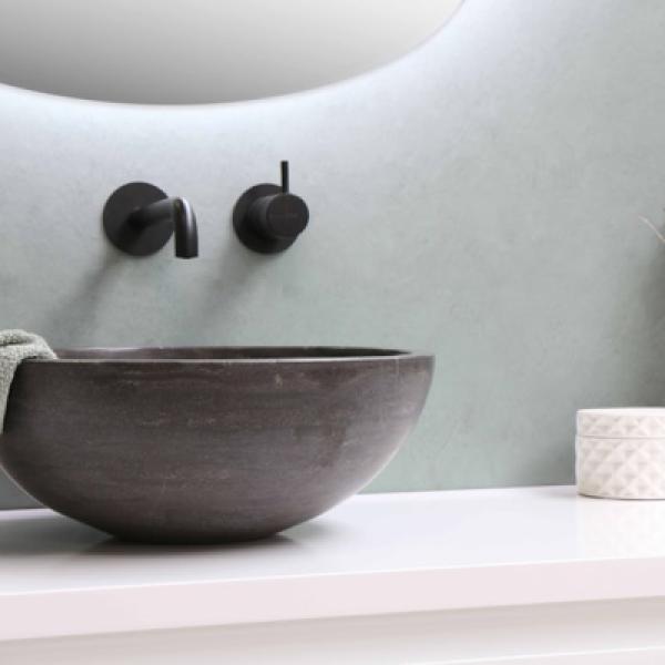 Sharif Melamine Pedestal Basin