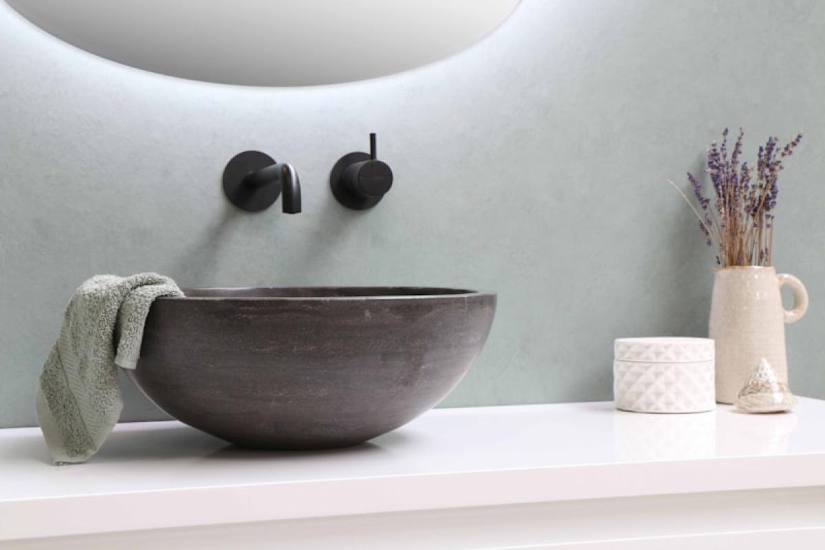 Sharif Melamine Pedestal Basin