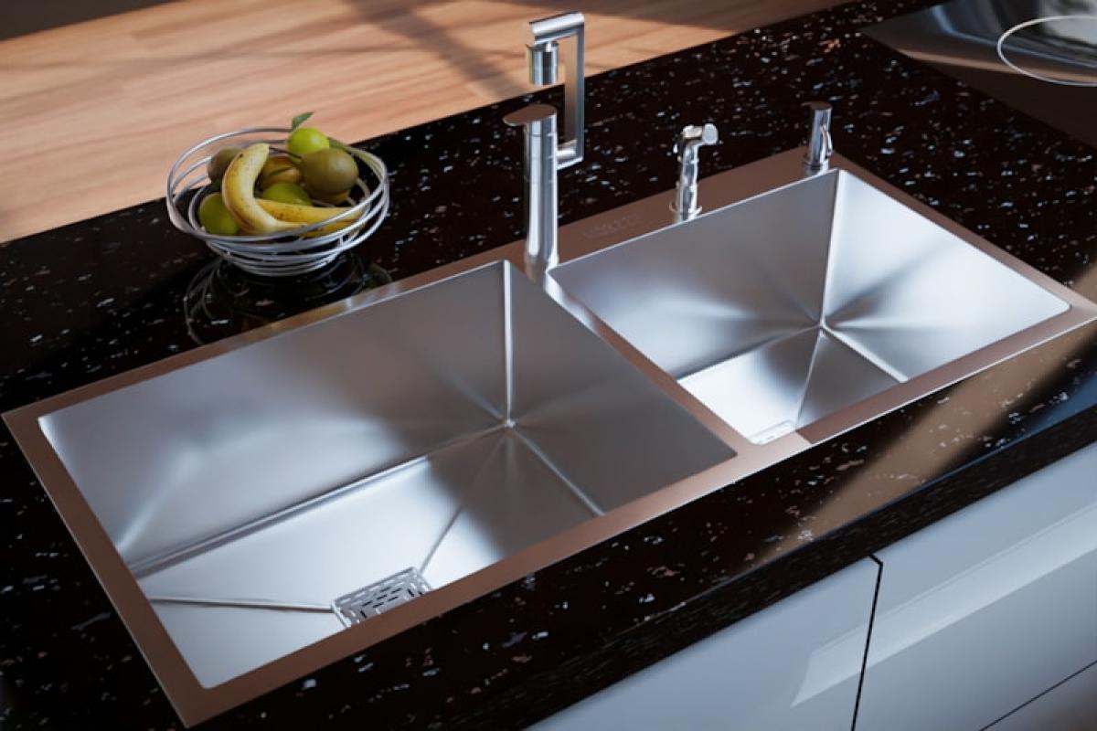 Akij Single-Bowl Granite Kitchen Sink