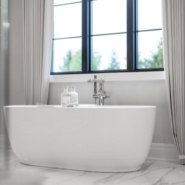 Great Wall Corner Whirlpool Bathtub