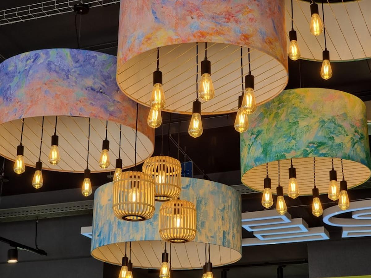 Sharif Melamine LED Ceiling Panel Light