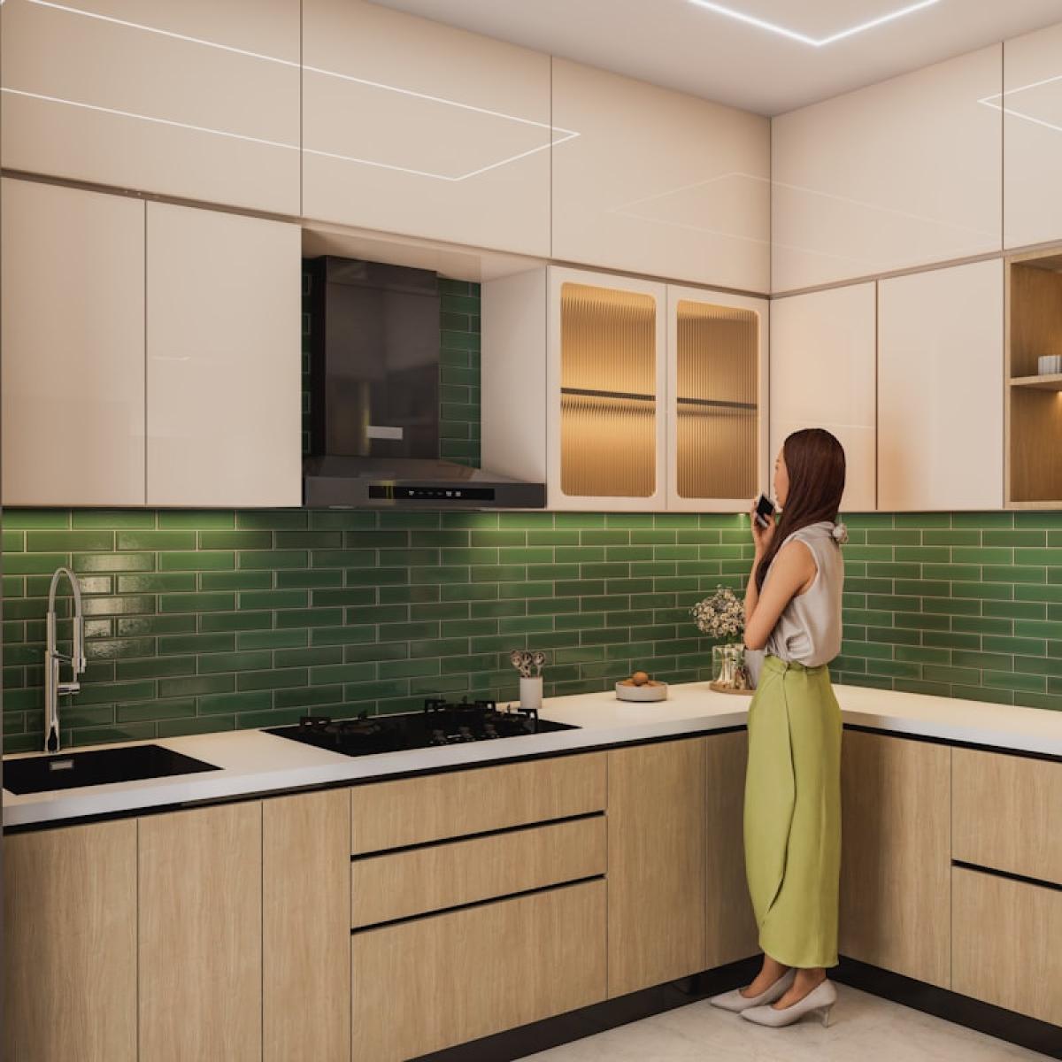 Akij Subway Kitchen Wall Tile 8"x12"